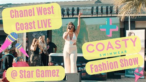 Chanel West Coast performing at StarGamez in Las Vegas w